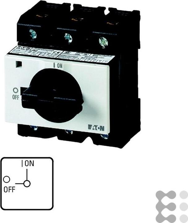 Produktbild Eaton Ein-Aus-Schalter Vert.-Einbau P3-63/IVS