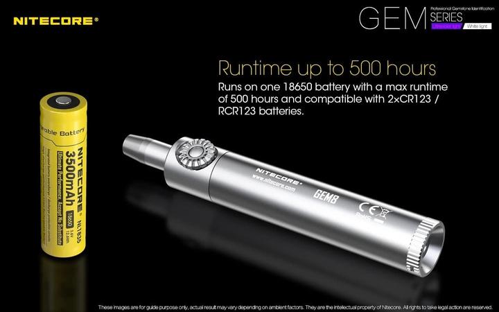 Produktbild Nitecore GEM10 UV (13.50 cm, 800 lm)