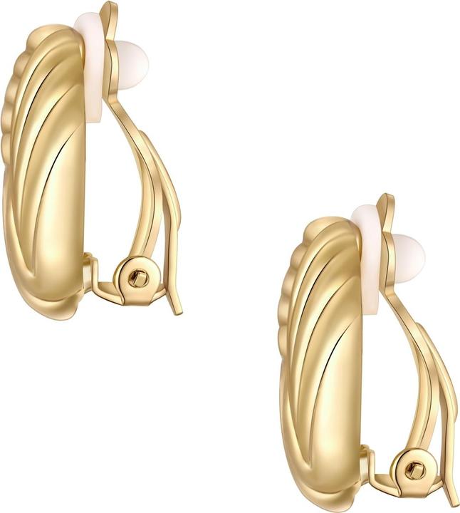 Immagine prodotto Yokoamii Ohrclips gelbgold - 38532 (Lega metallica)