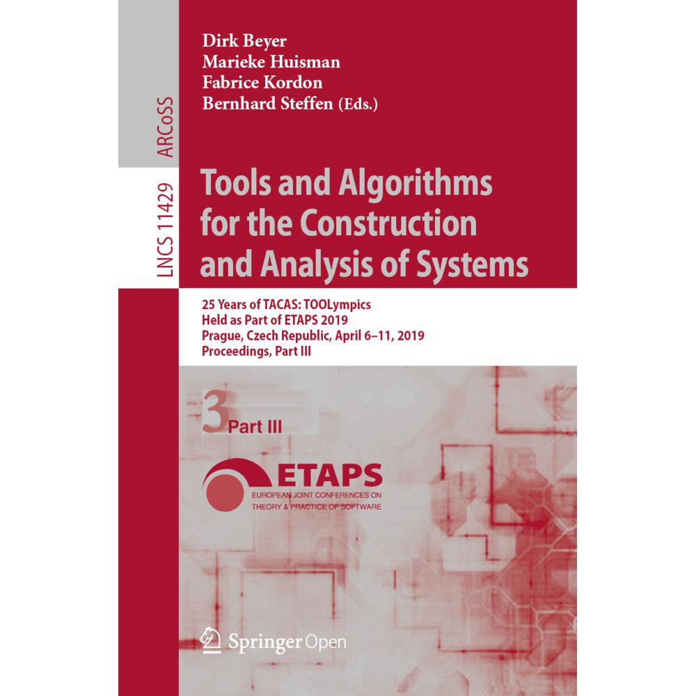 Tools and Algorithms for the Construction and Analysis of Systems, Fachbücher von Fabrice Kordon, Dirk Beyer, Bernhard S...