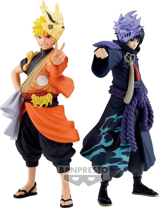 Actual product image Banpresto Naruto - Sasuke Uchiha 20th anniversary Costume