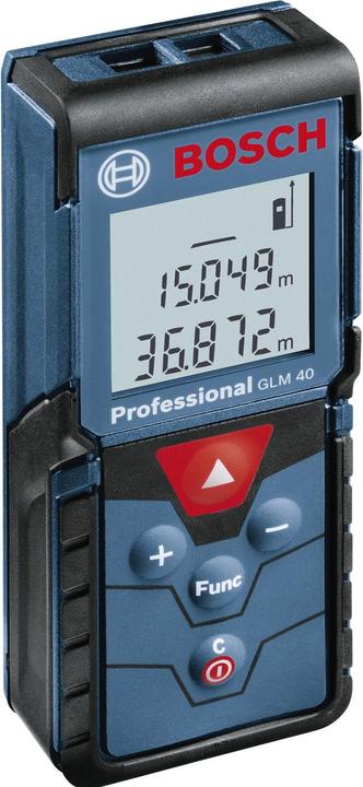 Bosch Professional Laser rangefinder GLM 40 (40 m, 635 nm)