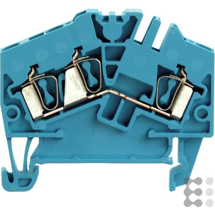 Weidmüller Durchgangsklemme, Elektronikzubehör + Gehäuse, Blau