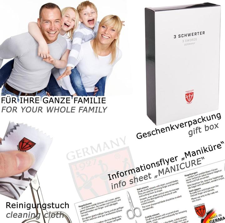Produktbild Drei Schwerter Maniküre- und Pediküre-Set Verona