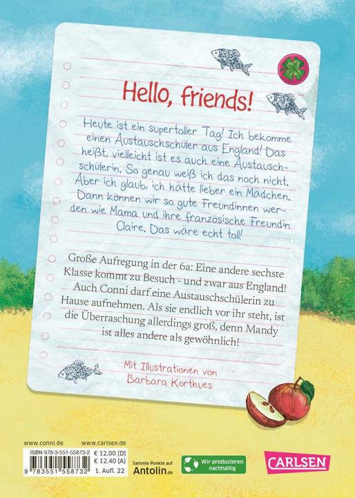 Image du produit Conni & Co 3 : Conni et l'étudiante d'échange (Dagmar Hossfeld, Barbara Korthues, Allemand)