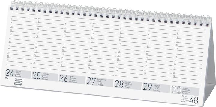 Image du produit Biella Agenda de bureau Seplana support (29.8 x 11.7 cm, Allemand)