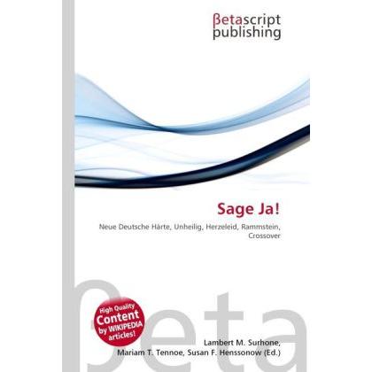 Sage Ja!, Fachbücher