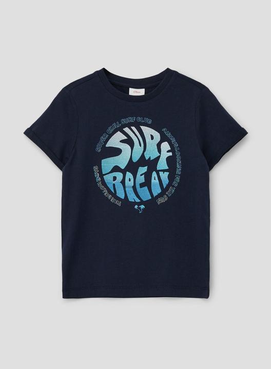 S.Oliver T-Shirt T-Shirt mit Frontprint (92)