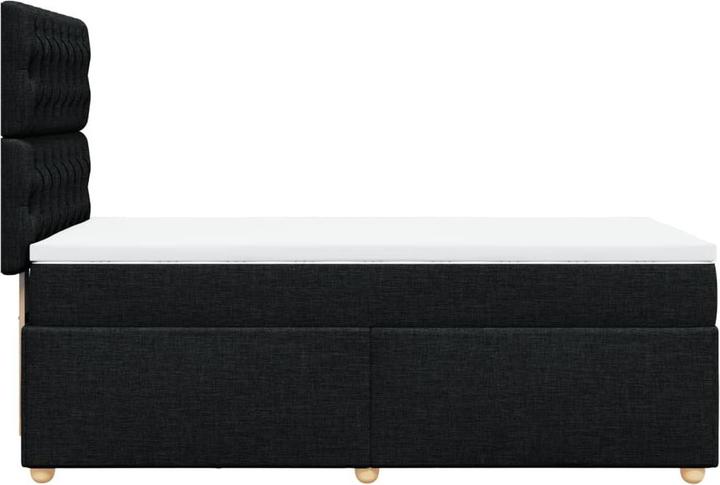 Actual product image VidaXL Bo x spring bed with mattress 90 x 200 cm fabric (90 x 200 cm, 90 x 200 cm)