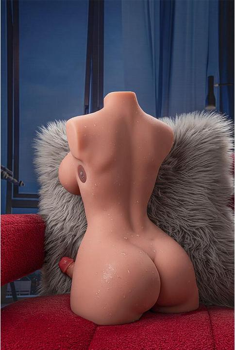 Actual product image Xise - Schã–Ner Ladyboy-Weiblicher Torso Mit Dildo Mit Vibration Und Stoss 49 cm