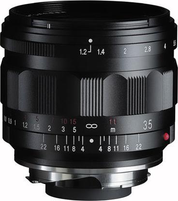 Image du produit Voigtländer Nokton 35mm / 1.2 VM asph. IV schwarz (Leica M)