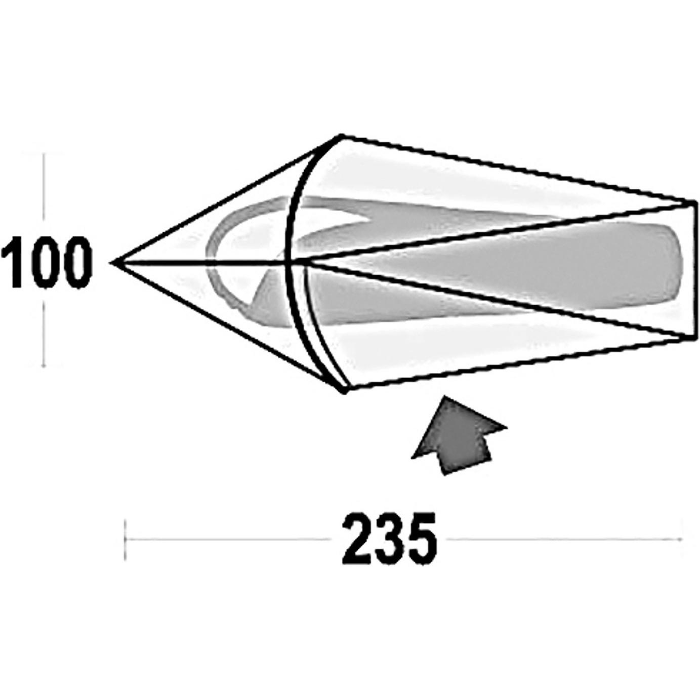 Thumbnail - Ferrino, Zelt, (Tunnelzelt, 0.99 kg, 1 Person)