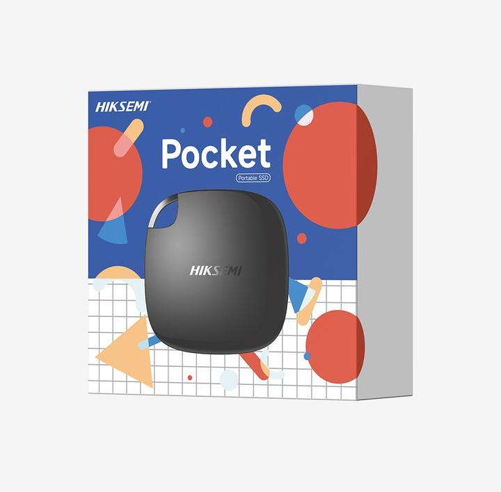 Image du produit Hiksemi SSD Externe T100 1024 Go USB 3.0 Type C 450MB/s Couleur Noir (1 To)