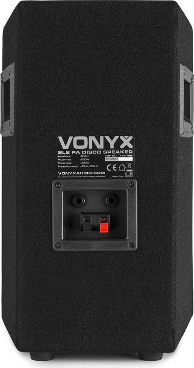 Image du produit Vonyx Haut-parleur SL8 (Passif, 1x 200 W)