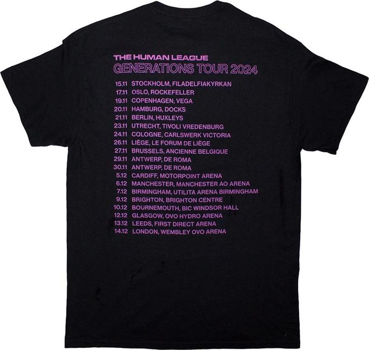 Produktbild Universal Textiles Generations Tour 24 TShirt (M)