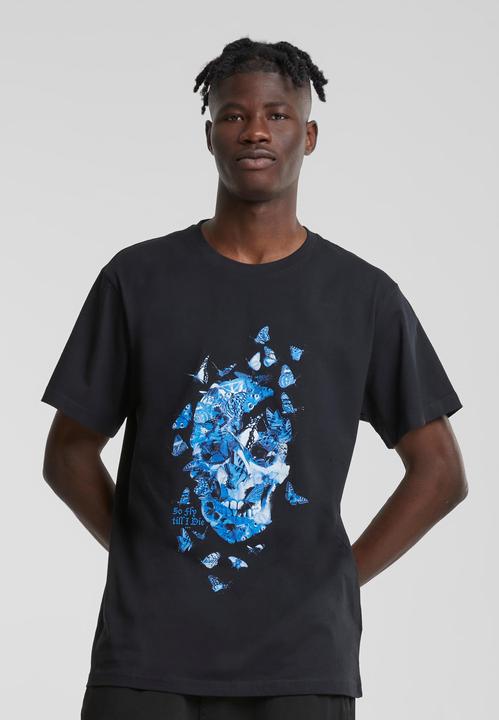 Produktbild Mister Tee Butterfly Skull Tee - 89257 (L)