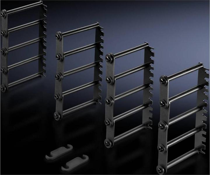 Actual product image Rittal Cable routing bars 19 inch attachment, 4U, 4 pc(s)