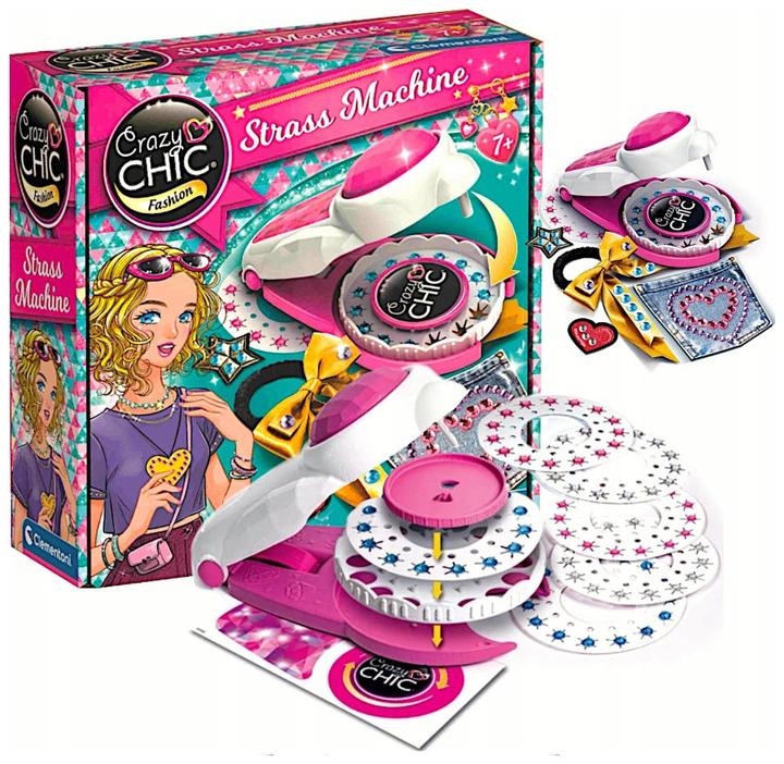 Produktbild Clementoni 18739 Crazy Chic Strass Machine for 5+ Years