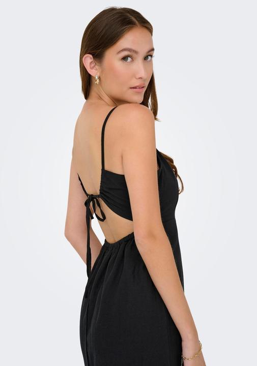 Actual product image Only Onljakiri Linen Strap Midi Dress Wvn (S)