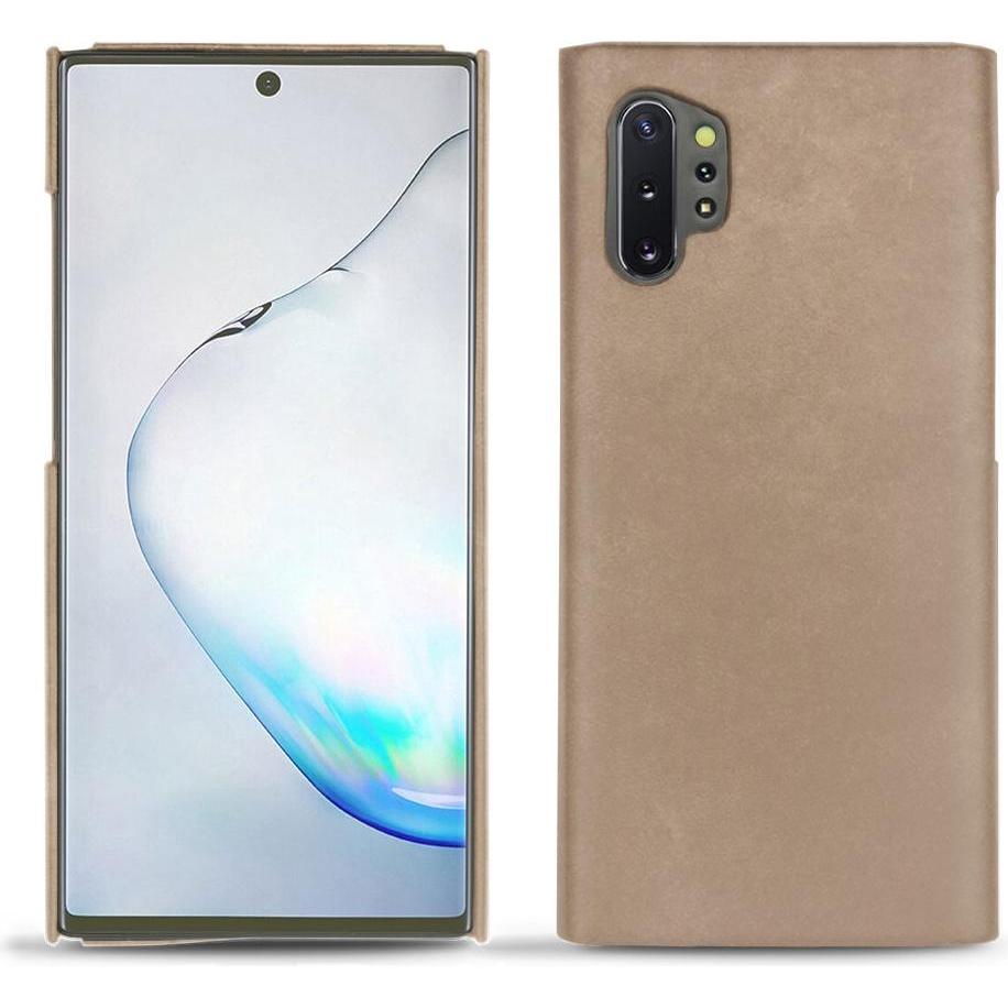 Noreve Lederschutzhülle (Samsung Galaxy Note 10+), Smartphone Hülle, Beige