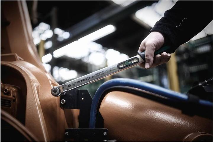 Produktbild Stahlwille 730 Quick Drehmomentschlüssel Service MANOSKOP® mit Aufnahme für Einsteckwerkzeuge Gr. a/20 40-200 (40 - 200 Nm)