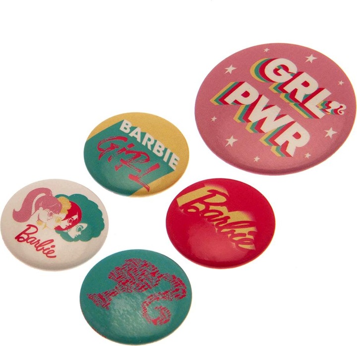 Produktbild Barbie Assorted Designs Abzeichen Set