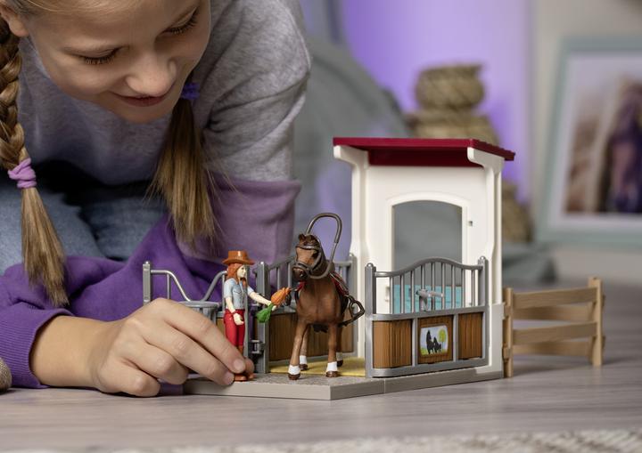 Image du produit Schleich Horse Box mit Hannah & Cayenne