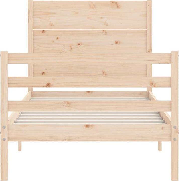 Produktbild vidaXL Bettgestell (100 x 200 cm)