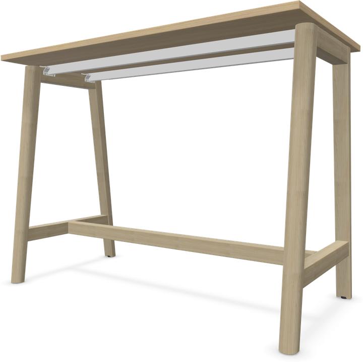 Actual product image Narbutas Nova Wood high table (140 x 70 x 105 cm)