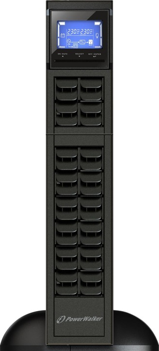 Produktbild Powerwalker VFI 2000 CRM LCD 2000VA / 1600W Online USV Tower/Rack Doppelwandler SNMP Slot (2000 VA, 1600 W, Online-Doppelwandler USV)