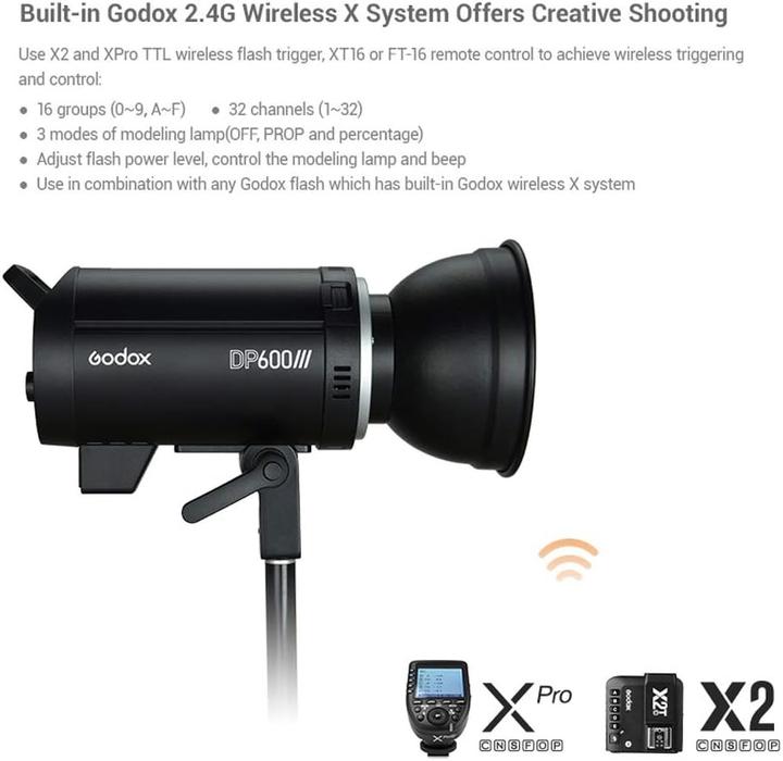 Image du produit Godox DP600III (600 Ws)