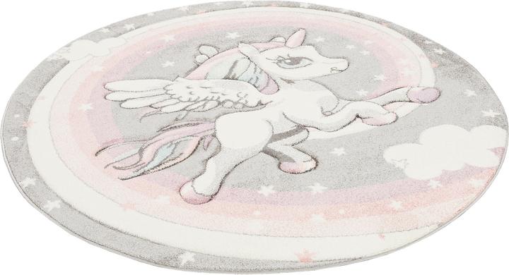 Actual product image Pergamon Kids Carpet Maui Kids Pastel Unicorn Round (200 x 200 cm)