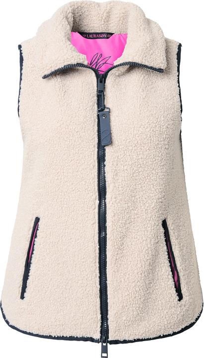 Produktbild Laurasøn Teddyweste, Stehkragen, Zipper (44, 46)
