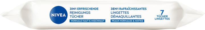 Produktbild NIVEA 3 in 1 (Reinigungstücher Gesicht)