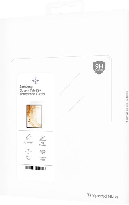 Produktbild Cazy Schutzglass Kompatibel mit Samsung Galaxy Tab S8+ - Displayschutz Tempered Glass (1 Stück, Galaxy Tab S8+)
