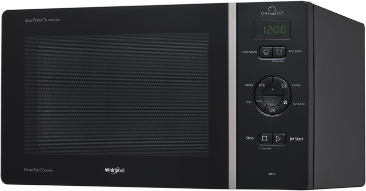 Actual product image Whirlpool vrijstaande magnetron: kleur zwart - MCP 347 BL (25 l)