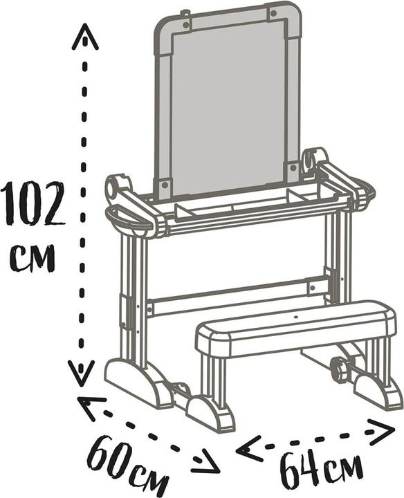 Image du produit Smoby Bureau Modulo Space
