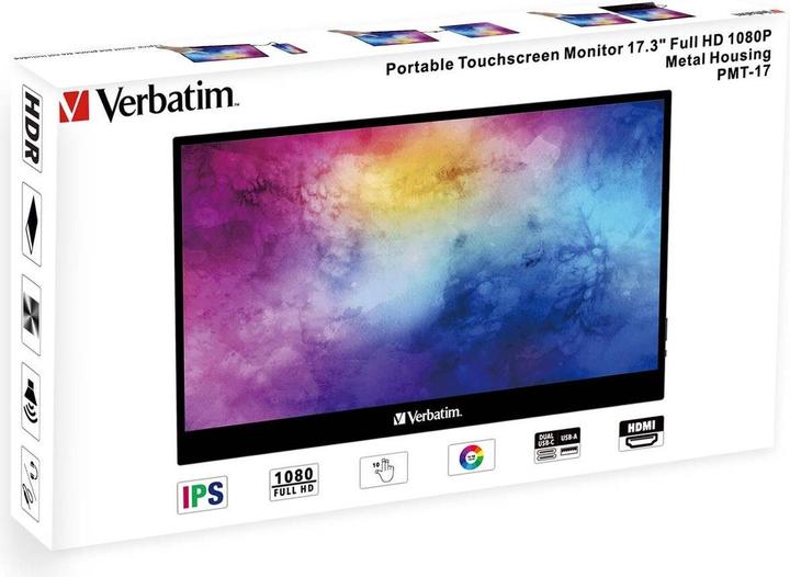 Actual product image Verbatim PMT-17 (1920 x 1080 pixels, 17.30")
