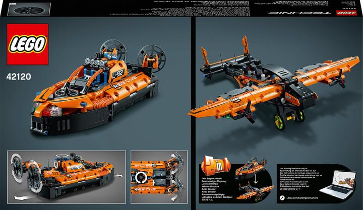 Actual product image LEGO Hovercraft for rescue operations (42120, LEGO Technic)
