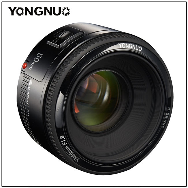 Image du produit Yongnuo 50 mm f/1.8 Canon EF (Canon EF, Plein format, APS-C / DX)