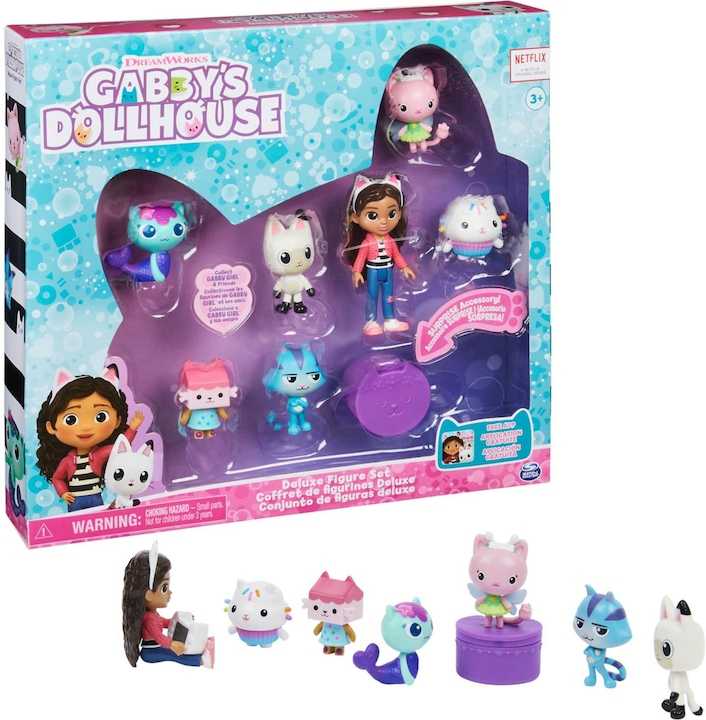 Actual product image Gabby's Dollhouse Gift set
