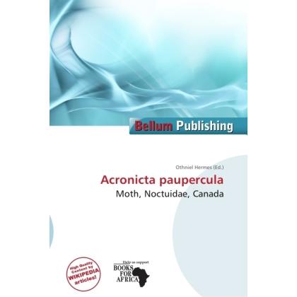Acronicta paupercula, Fachbücher von Othniel Hermes