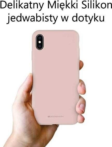 Actual product image Silicone Sam A34 5G A346 różowo-piaskowy/pink sand (Samsung Galaxy A34 5G)