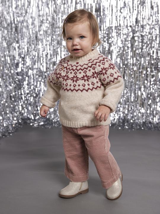 Produktbild Envie de Fraise Baby Weihnachts-Pullover Jacquardstrick-Capsule (68)