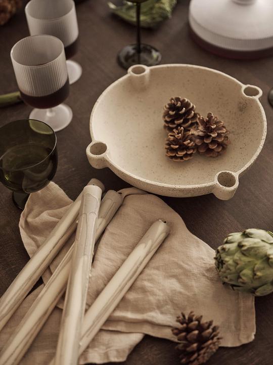 Actual product image Ferm Living Bowl Candle Holder (Ø 27 x 7 cm)