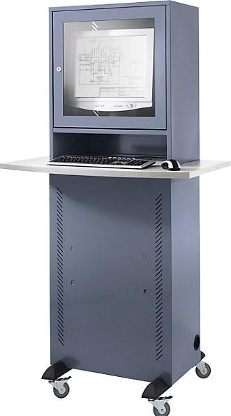Produktbild eurokraft basic Computerschrank (60 cm, 163.80 cm)
