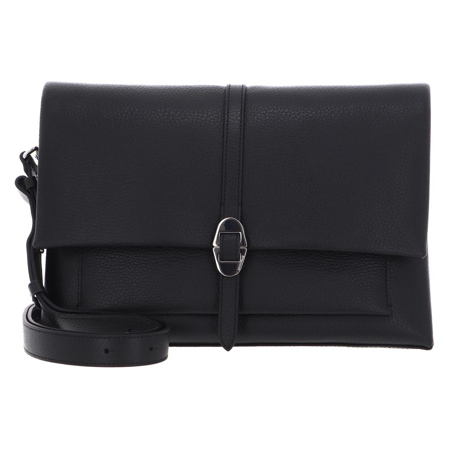 Coccinelle, Damen, Handtasche, Dorian Handbag Grained Leather, Schwarz