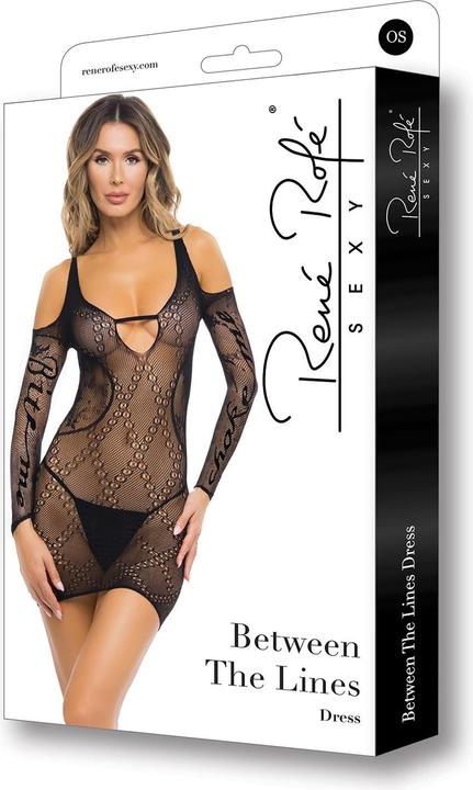 Produktbild René Rofé Rene Rofe Between The Lines V Chemise Black O/S (One Size)