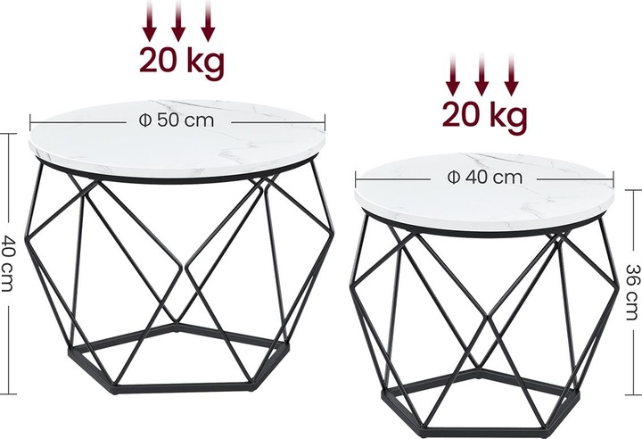 Produktbild Vasagle Cluster (50 x 50 x 40 cm)