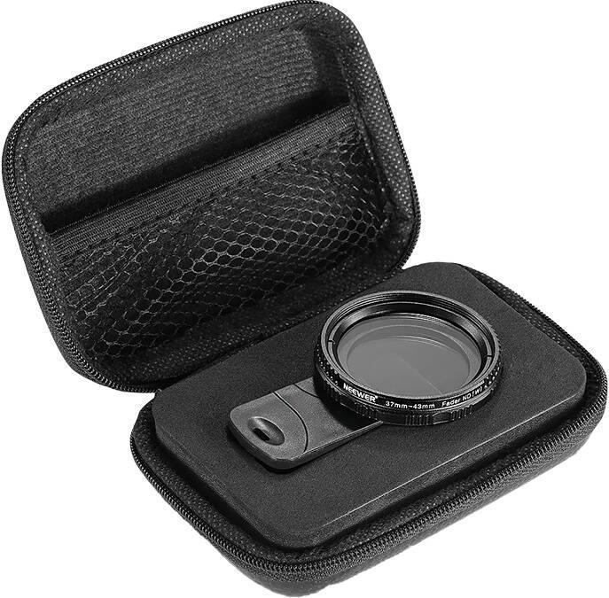 Actual product image Neewer FL-37 37mm ND2-ND400 clip-on filter set